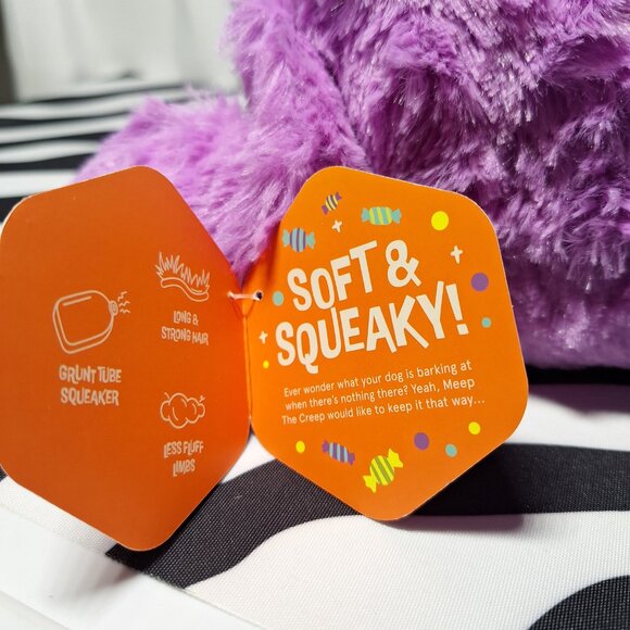 NWT Bark Meep The Creep Dog Toy XL - Picture 6 of 6